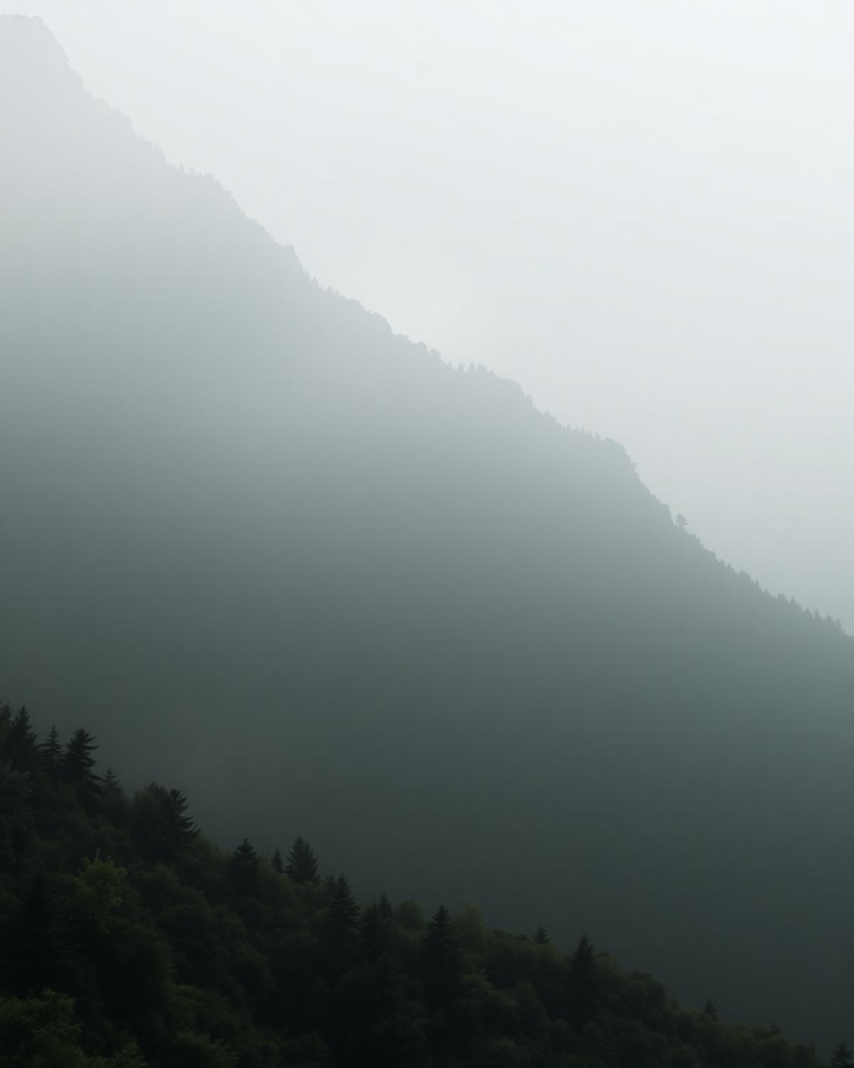 Private lodge tucked into misty mountains